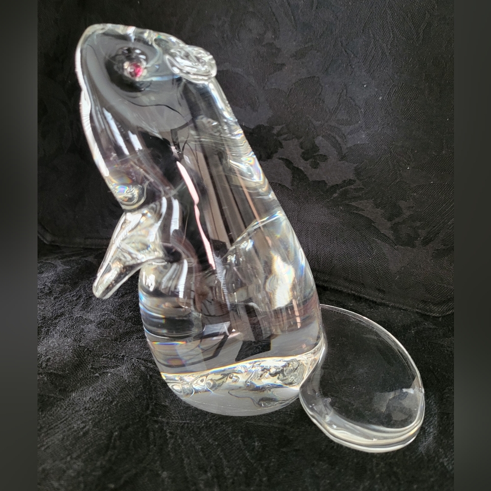 Steuben Large Standing Beaver